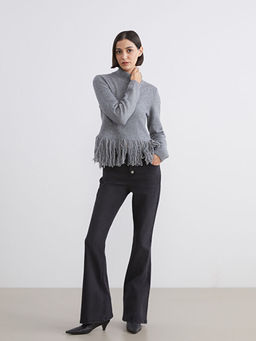 Flare Kad?n Jean Pantolon