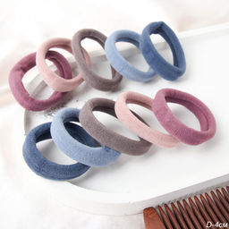 Резинка для волос набор 10 штук / N3033-3 /уп 20/320/микс