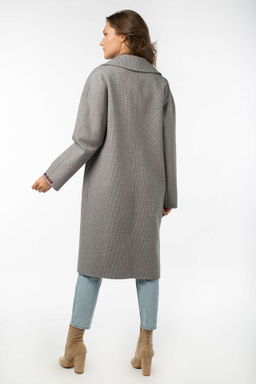 01-10674 Пальто женское демисезонное - El podio фото 7