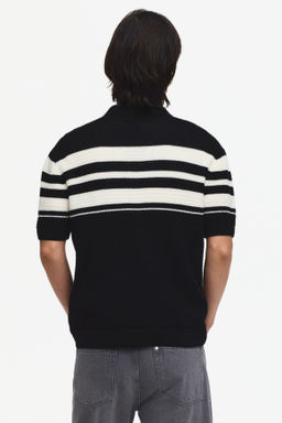 Polo en punto pointelle Regular Fit - H&m фото 5