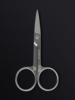 Ножницы маникюрные Premium, загнутые, узкие, 8.8 см, на блистере