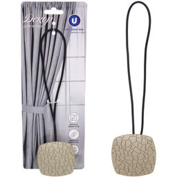 Подхват для штор на магните "Кутюрье шампань" 6*6см