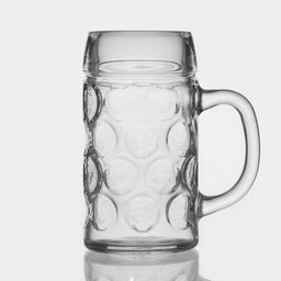 Пивная кружка Paşabahçe Pub, 590 мл, стекло, прозрачная