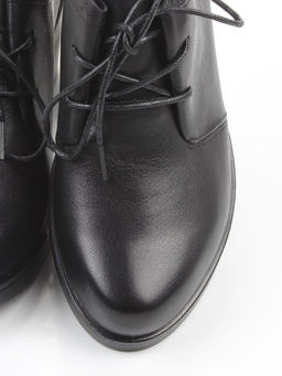 06-DHL105-D1 BLACK Туфли женские (натуральная кожа)