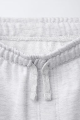 STRAIGHT FIT TEXTURED TEXT BERMUDA SHORTS - Zara фото 3