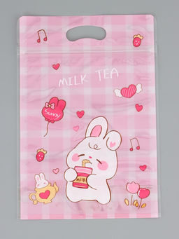 Цена за 50 шт. Пакет подарочный, с zip-lock застежкой, "Милые зверята", 15х23 ± 1см МИКС