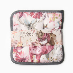 Набор кухонный Доляна С Новым Годом: подставка 15*15 см, прихватка 17*17см  фото 5