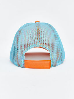 Bask?l? Erkek Bebek Kep ?apka