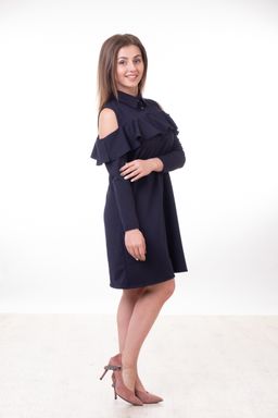 Платье Орхидеят. синий - Марлен фото 2