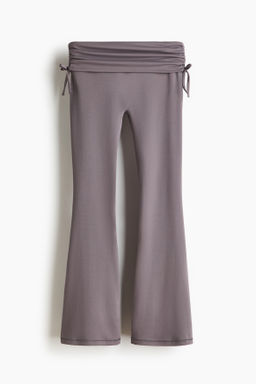 Leggings de yoga acampanados