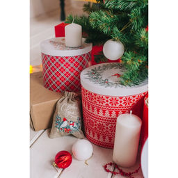 Цена за 5 шт. Мешок с термонаклейкой С Новым Годом, 13 х 18 см +/- 1.5 см - Дарите счастье фото 4