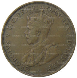 1 пенни 1933 года Австралия