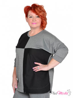 Туника Модель №1833 размеры 44-84 - Plusmoda фото 11