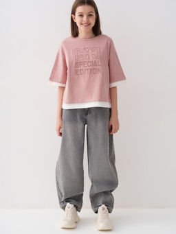 12621135 Джемпер для девочек (футболка)