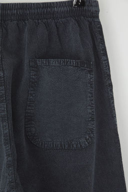 TRENDYOL MAN Antrasit Slim Y?kama/Eskitme Gorunumlu Jogger Beli Pacas? Lastikli Yazl?k Pantolon TMNSS25PL00032 - Trendyolmilla фото 4