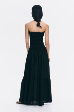 Vestido bandeau con cuerpo nido de abeja - H&m фото 9