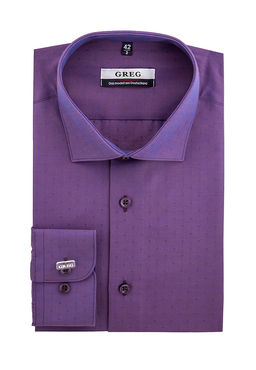 Сорочка мужская длинный рукав GREG 763/199/1080/ZV  фото 2