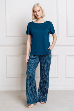 БРЮКИ ЖЕНСКИЕ (ПИЖАМНЫЕ) арт. 5712W-50082.3H-069б - Almando melado фото 4