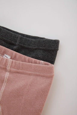 Комплект из 2 носков и колготок для маленьких девочек - Defacto фото 2