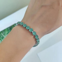 Браслет с цирконами