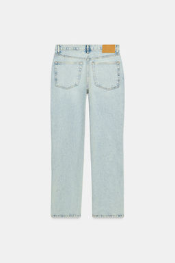 JEANS ZW COLLECTION RELAXED TIRO BAJO / Azul claro - Zara фото 5