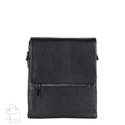 Сумка мужская кожаная 004-3QH black Heanbag