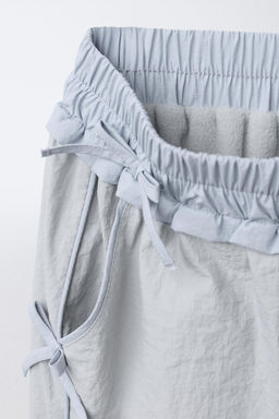 PANTAL?N NYLON LAZOS FORRO POLAR / Gris - Zara фото 3