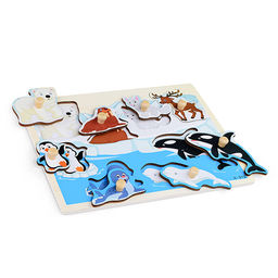 Пазл-вкладыш На севере - Щепочка фото 3