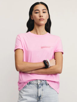 Базовая футболка с вышивкой / Zarina