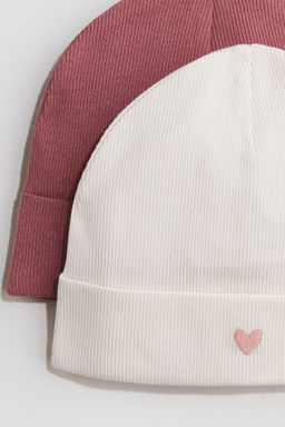 Pack de 2 gorros beanie de algod?n - H&m фото 11