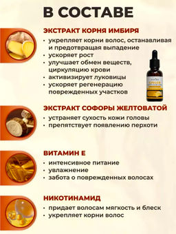 SADOER Сыворотка для волос, 30 мл