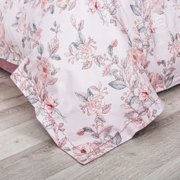 Постельное белье Мадлена (мако-сатин) Евро/Пододеяльник (молния, ушки): 1 шт.- 220*200; Простыня: 1 шт.- 260*240; Наволочка (молния, ушки): 2 шт.- 70*70; Наволочка (молния, ушки): 2 шт.- 50*70 Мако - сатин