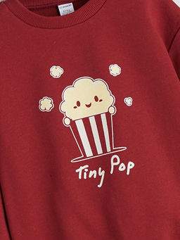 Bisiklet Yaka Erkek ?ocuk Sweatshirt ve E?ofman Alt