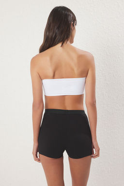 TRENDYOLMILLA Siyah-Ten 2li Seamless/Dikissiz Balensiz Kapl? Bandeu Orme Sutyen THMSS25SU00010  фото 7