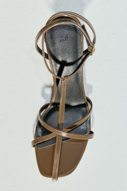 Sandalias de tac?n con tiras - H&m фото 4