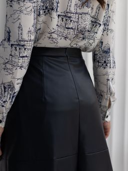 юбка из экокожи 859-0216 - Трика фото 7