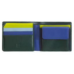Итальянский мужской кошелек DuDu серии Tullio | зеленый - Dudubags фото 2