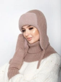 Шапка-ушанка женская Лола - Tamasha фото 14