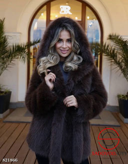 Шуба женская из искусственного меха