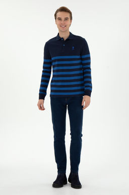 Мужской темно-синий свитшот Неожиданная скидка в корзине - U.s. polo assn фото 4