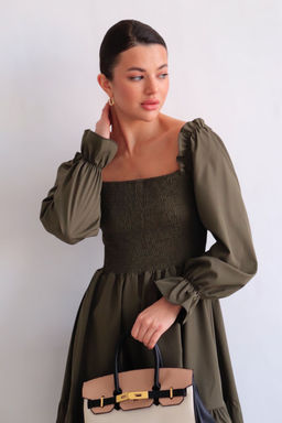 Martichelli Платье хаки