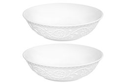 Набор 2 салатников 600 мл 17,5*17,5*5 см Ажур фарфор NEW BONE CHINA - Elan gallery фото 5