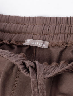 Шорты из эластичного футера двухнитки - Vilatte фото 5