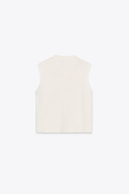 PLAIN KNIT TOP - Zara фото 19
