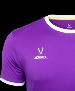 Футболка футбольная JOGEL CAMP Origin, фиолетовый/белый