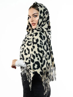 Яркий палантин с анималистичным принтом - Pretty mania фото 5