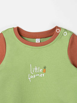 Комплект футболка и шорты Бамбук с принтом 0+ - Bungly фото 4