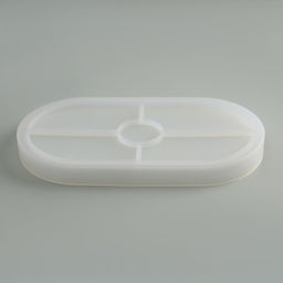 Подставка из гипса. Набор для создания поддона с красками «Овал»