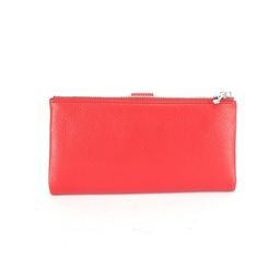 Кошелек женский натуральная кожа Cossroll-2205-1715-1, на молнии, 4отд, 19карм, красный SALE 251860