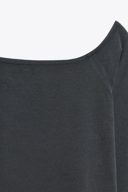 OFF-THE-SHOULDER TOP - Zara фото 9
